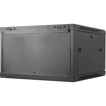 Phasak Armario rack mural 19 pulgadas 9U 600x600 mm PHO 3109 Negro
